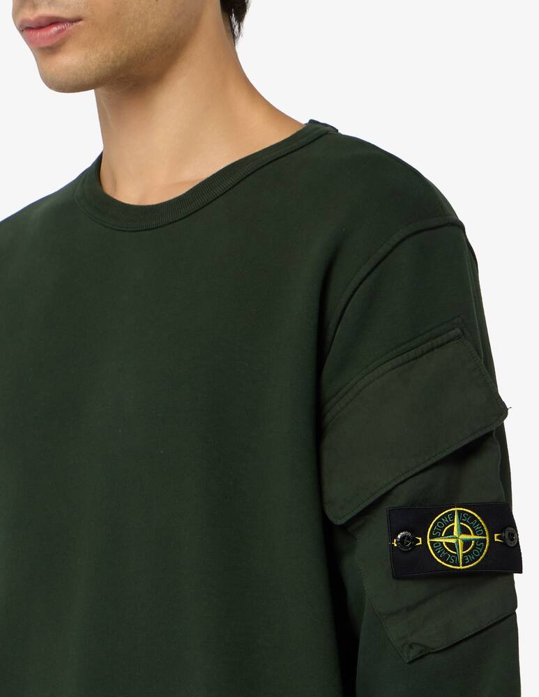 rinascente Stone Island Felpa cotone con tasche