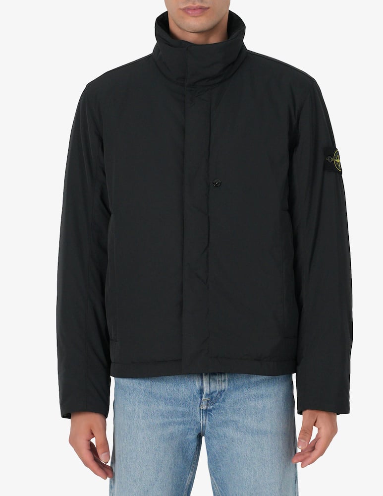 rinascente Stone Island Micro twill stand collar jacket