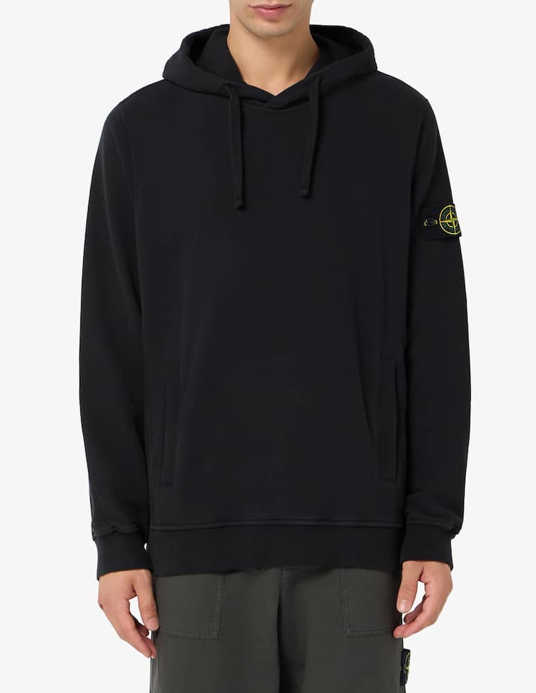 rinascente Stone Island Felpa cappuccio in cotone