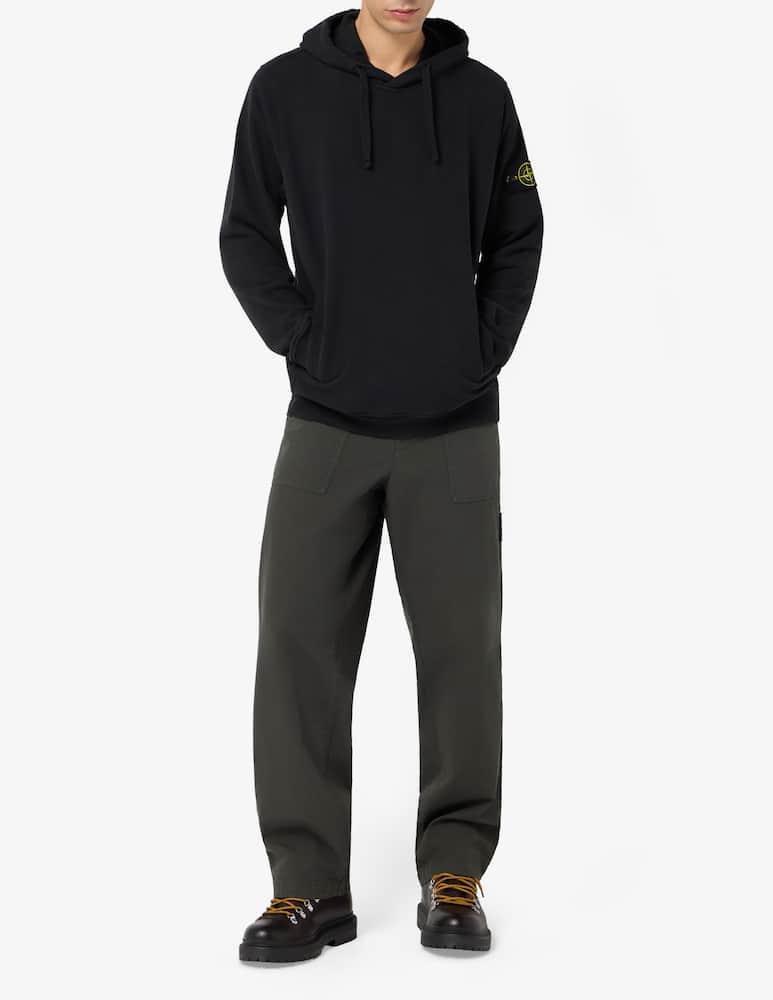 rinascente Stone Island Felpa cappuccio in cotone