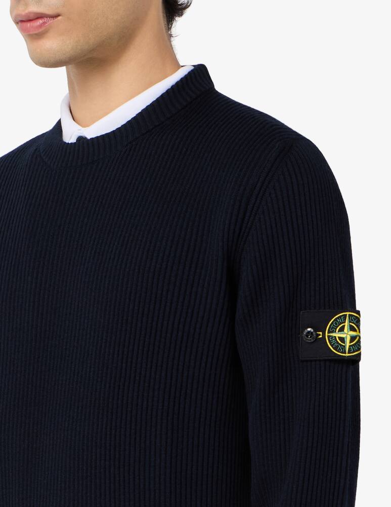 rinascente Stone Island Maglia a coste in lana