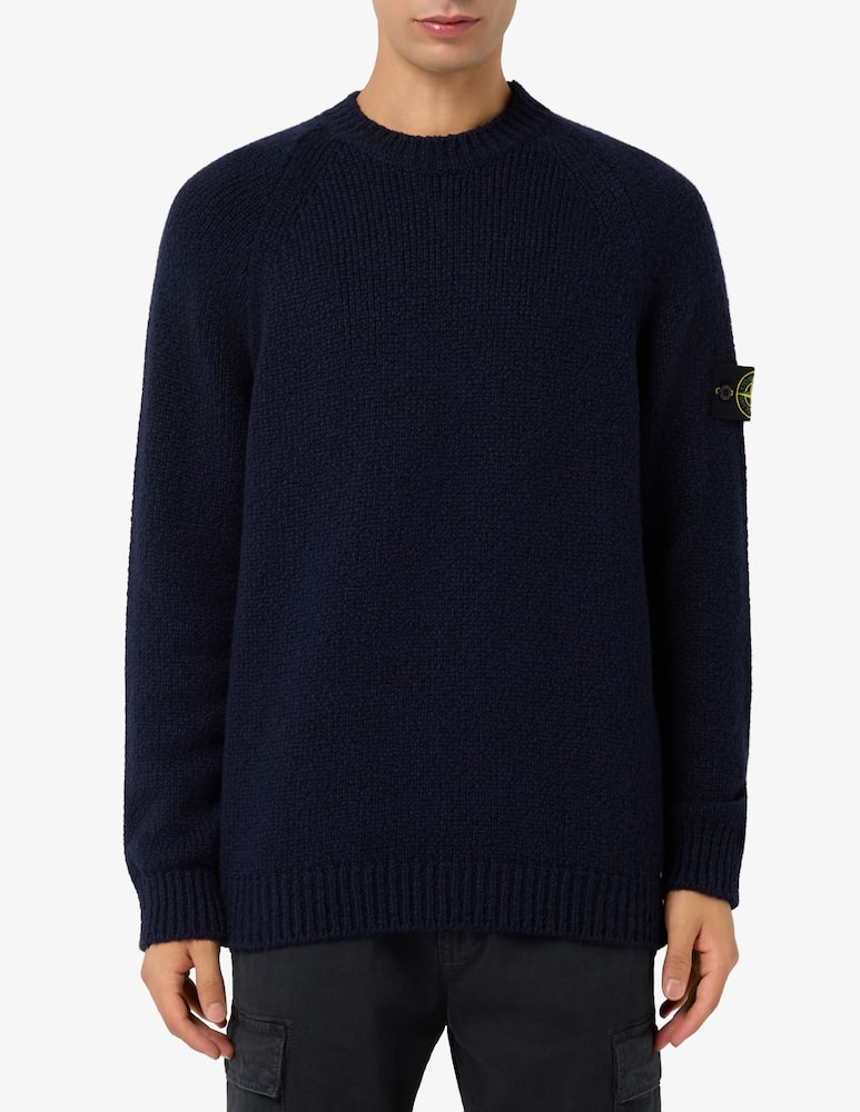 rinascente Stone Island Maglia mouliné in lana