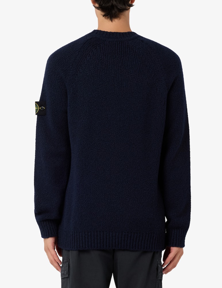 rinascente Stone Island Maglia mouliné in lana