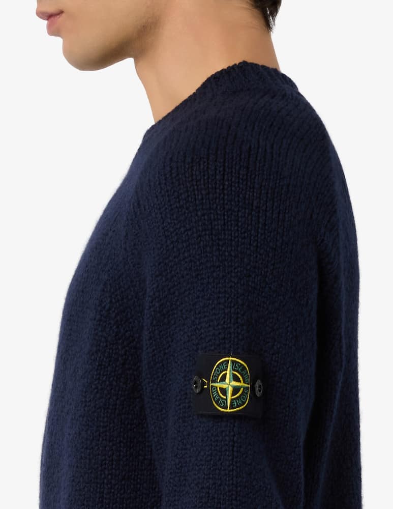 rinascente Stone Island Maglia mouliné in lana
