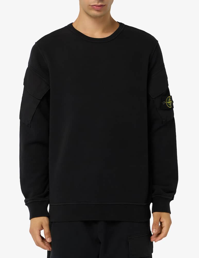 rinascente Stone Island Felpa cotone con tasche