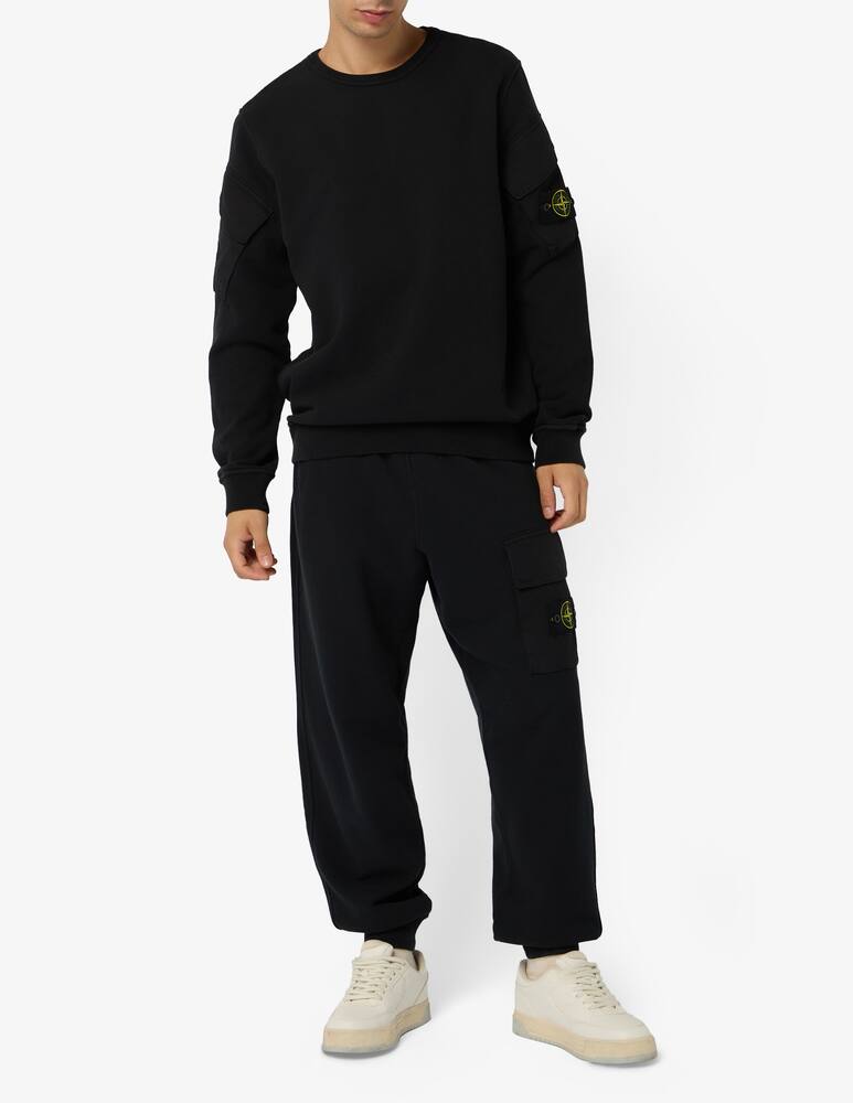 rinascente Stone Island Felpa cotone con tasche