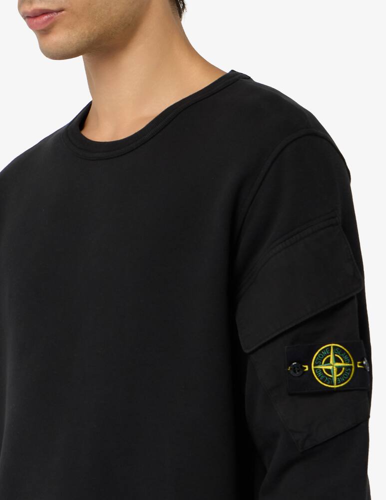 rinascente Stone Island Felpa cotone con tasche