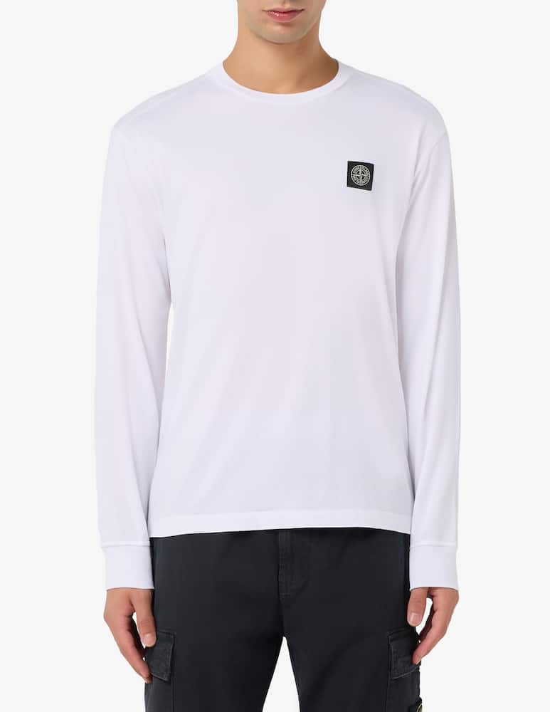rinascente Stone Island Maglia patch slim