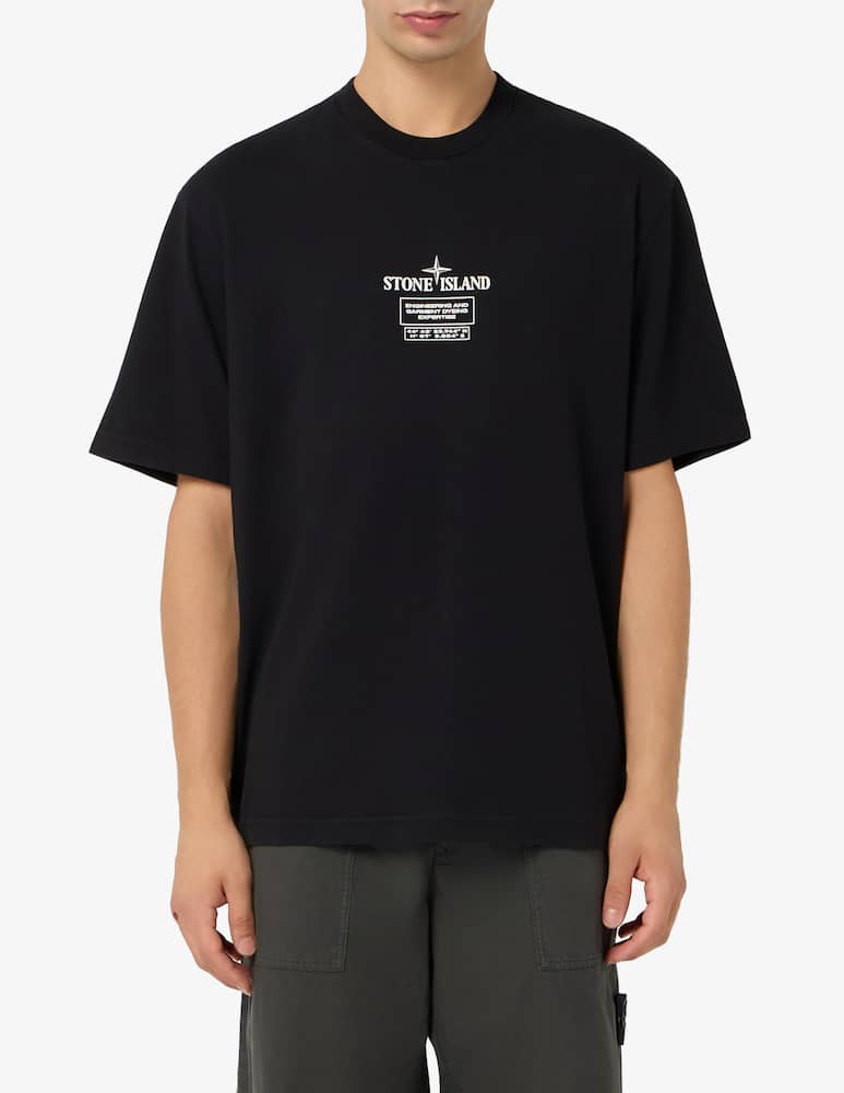 rinascente Stone Island T-shirt logo industrial