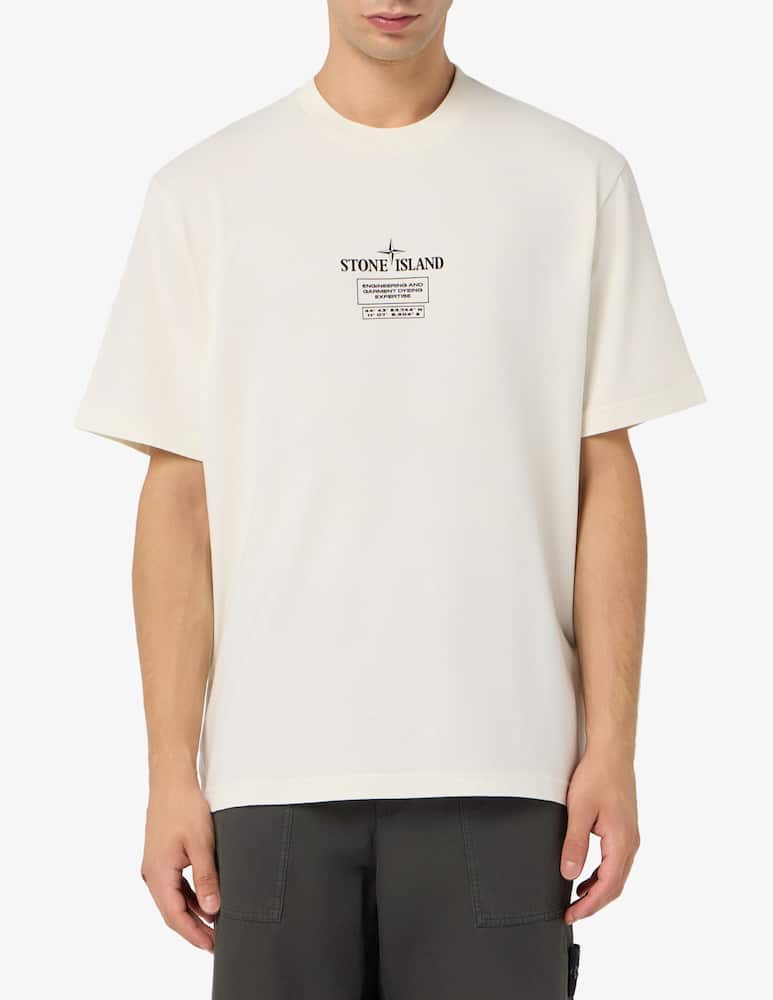 rinascente Stone Island T-shirt con logo industrial