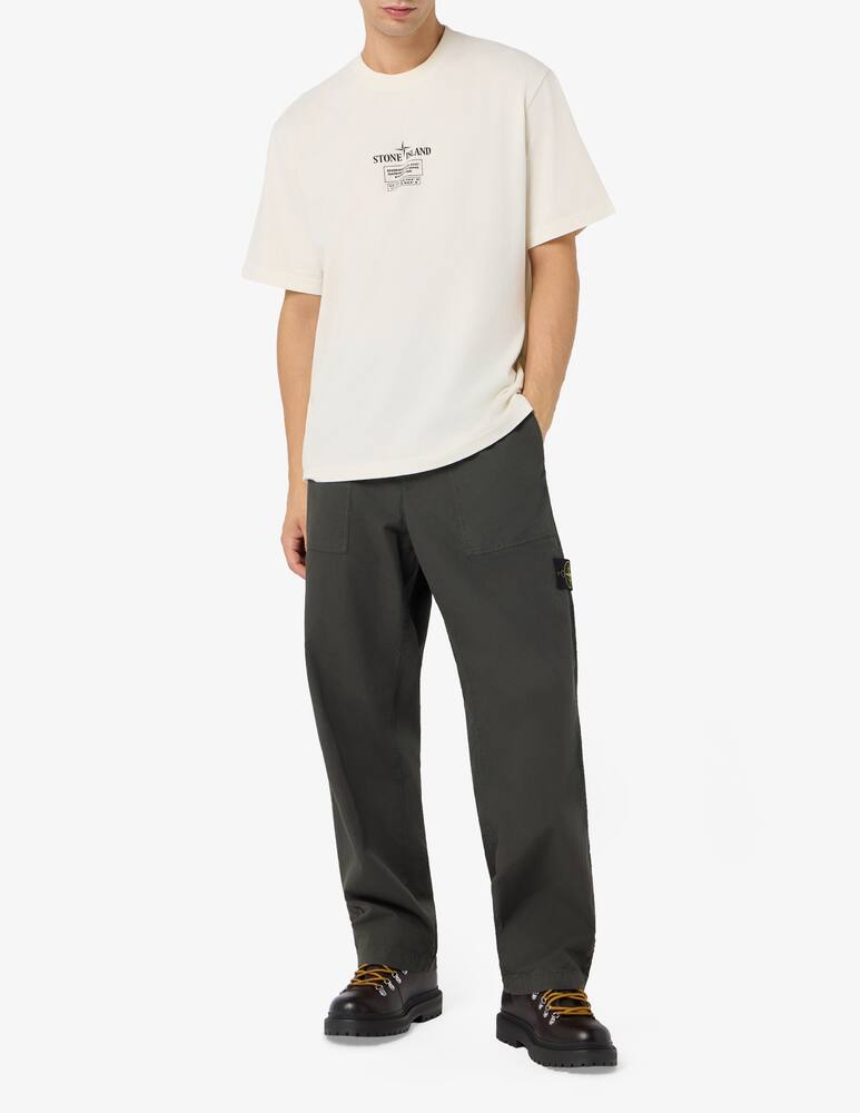 rinascente Stone Island T-shirt con logo industrial