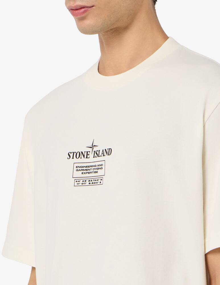 rinascente Stone Island T-shirt con logo industrial