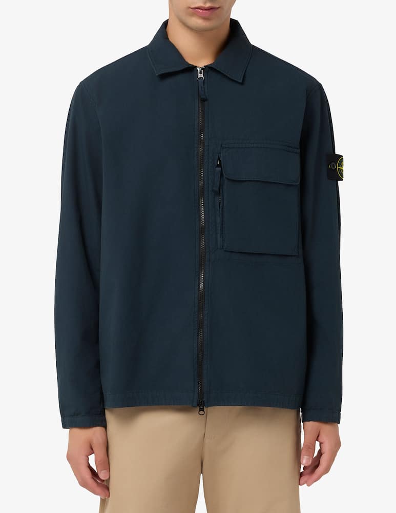 rinascente Stone Island Giacca overshirt canvas