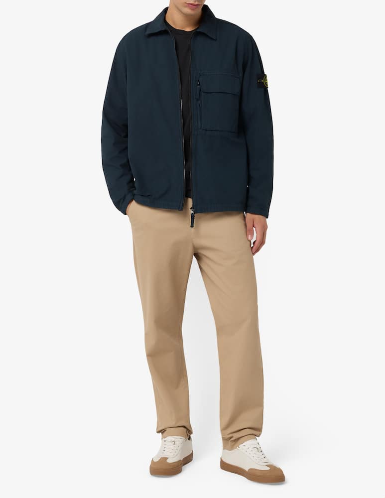 Stone Island Overshirt zip canvas - picture 2 Stone Island Overshirt zip canvas - picture 2
