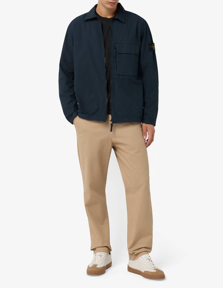rinascente Stone Island Giacca overshirt canvas