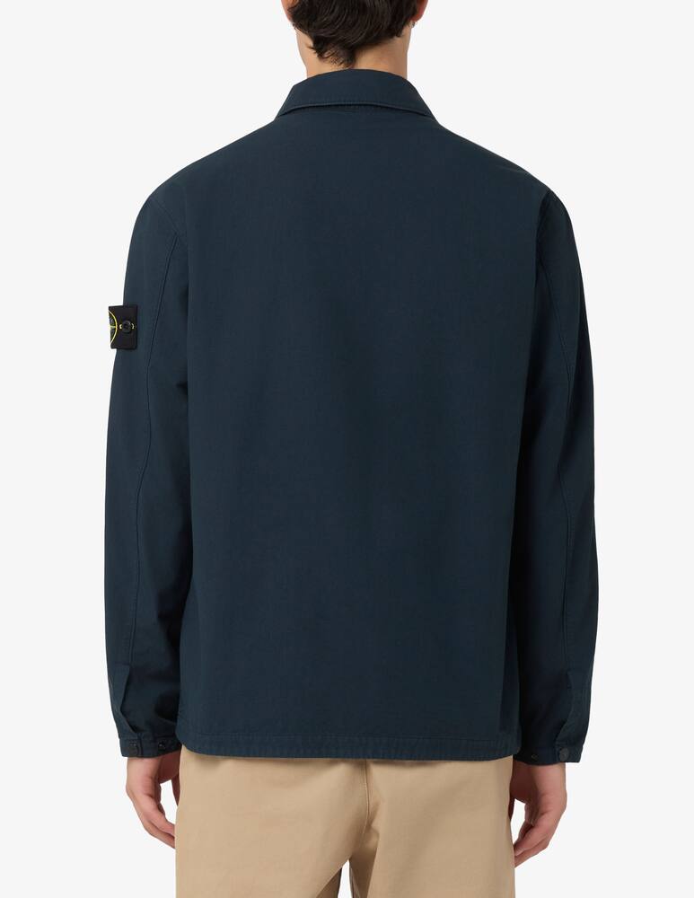 Stone Island Overshirt zip canvas - picture 3 Stone Island Overshirt zip canvas - picture 3