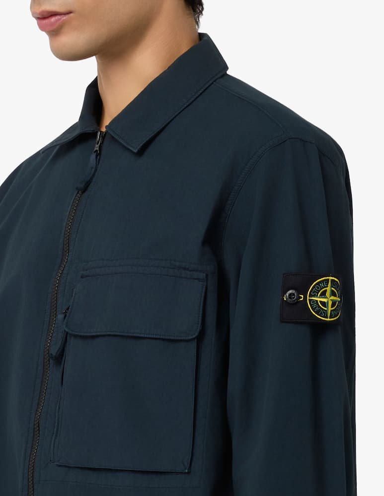 Stone Island Overshirt zip canvas - picture 4 Stone Island Overshirt zip canvas - picture 4