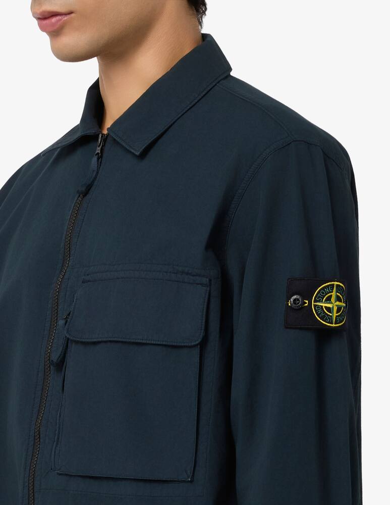 rinascente Stone Island Giacca overshirt canvas