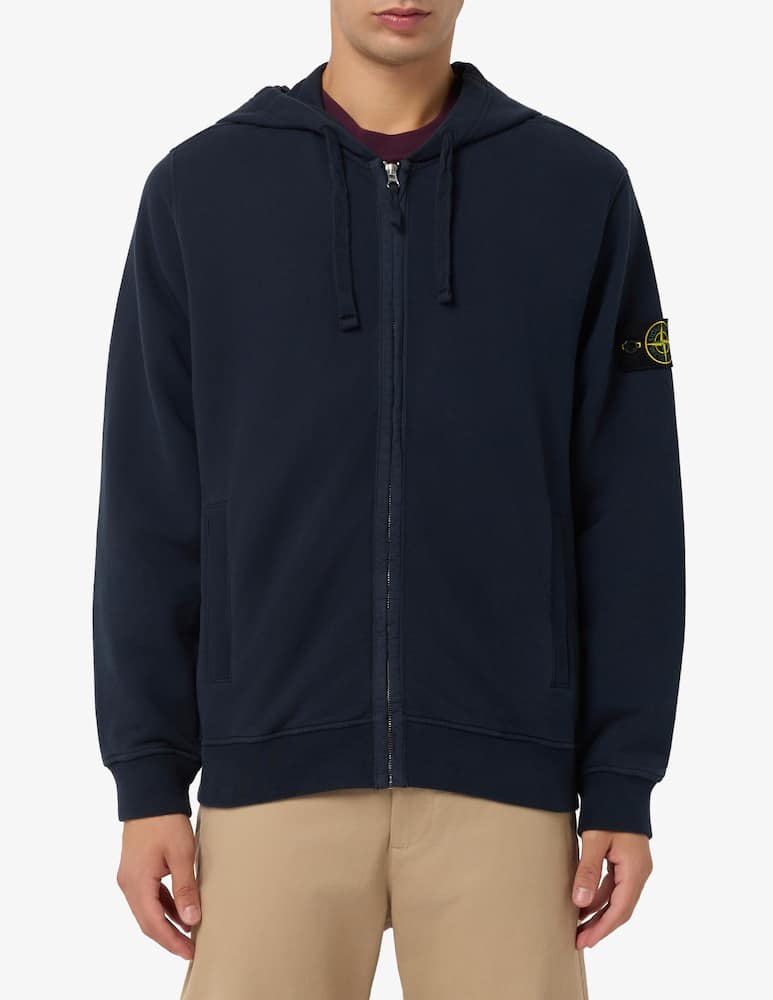 rinascente Stone Island Felpa con cappuccio zip