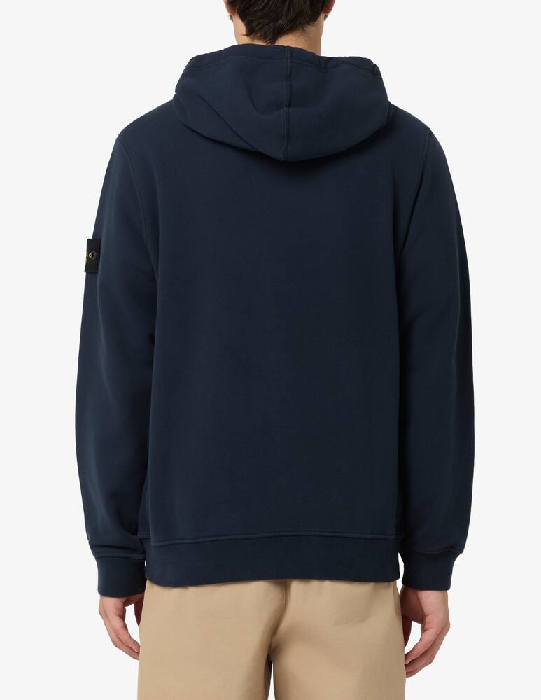 rinascente Stone Island Felpa con cappuccio zip
