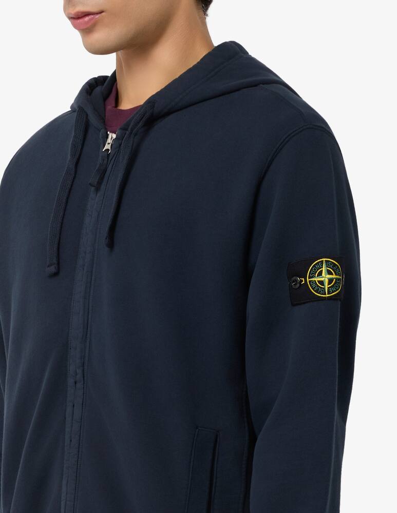 rinascente Stone Island Felpa con cappuccio zip