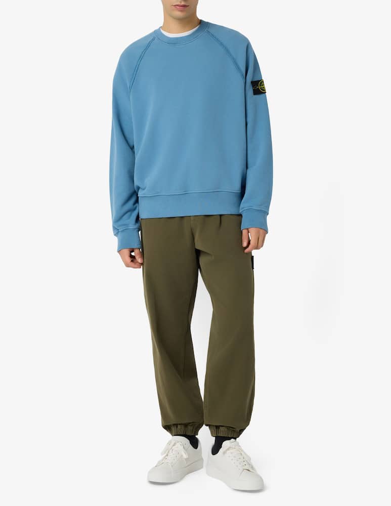 Stone Island Felpa cotone fleece over - immagine 2 Stone Island Felpa cotone fleece over - immagine 2
