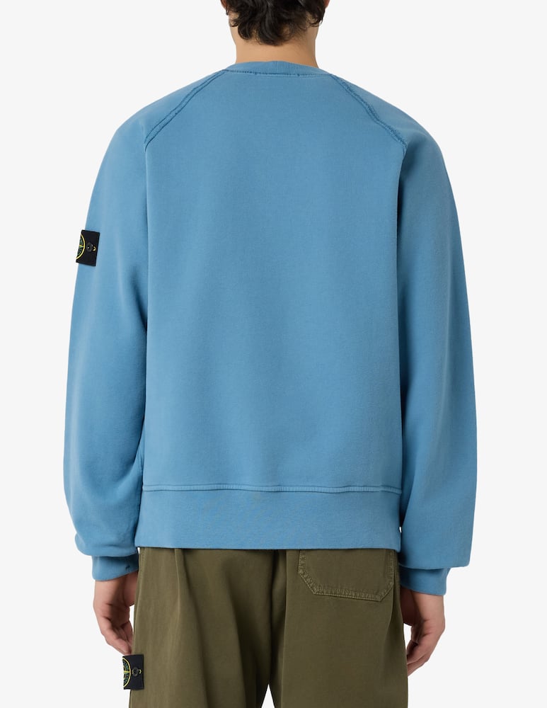 Stone Island Felpa cotone fleece over - immagine 3 Stone Island Felpa cotone fleece over - immagine 3