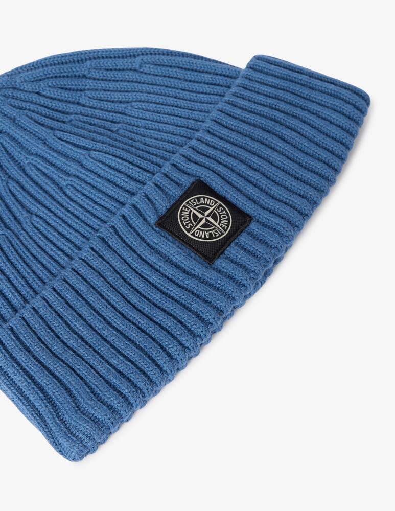 rinascente Stone Island Berretto in lana a coste