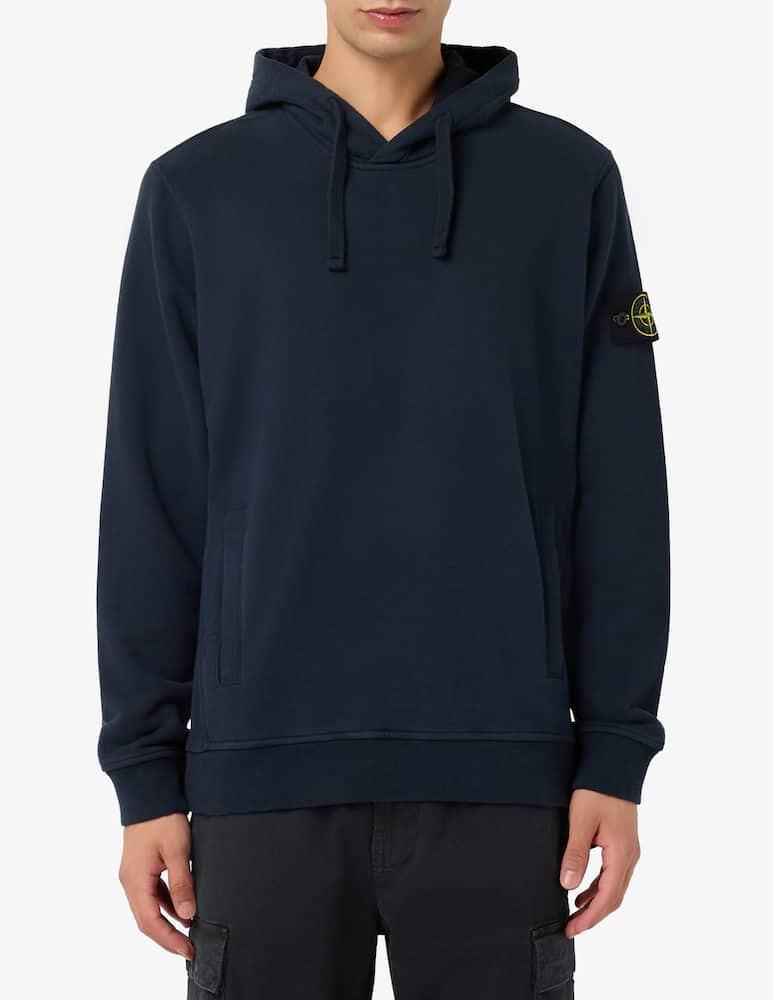 rinascente Stone Island Felpa con cappuccio in cotone