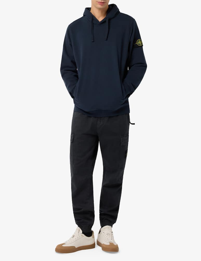 rinascente Stone Island Felpa con cappuccio in cotone