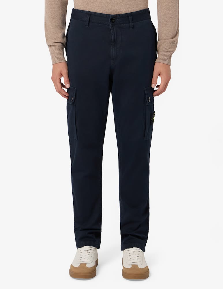 rinascente Stone Island Pantaloni cargo slim twill