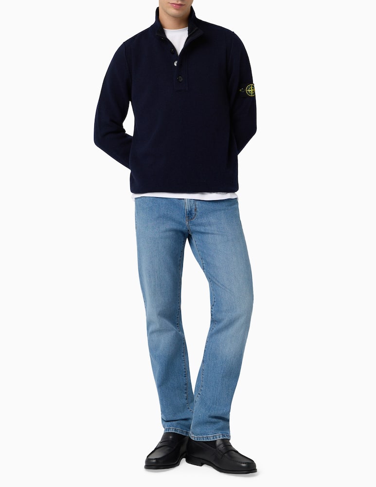 Stone Island Maglione a collo alto in lana - immagine 2 Stone Island Maglione a collo alto in lana - immagine 2