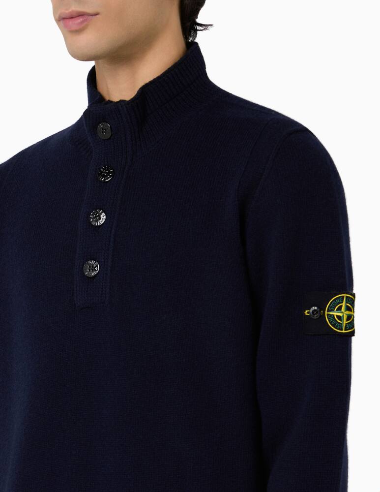 Stone Island Maglione a collo alto in lana - immagine 4 Stone Island Maglione a collo alto in lana - immagine 4
