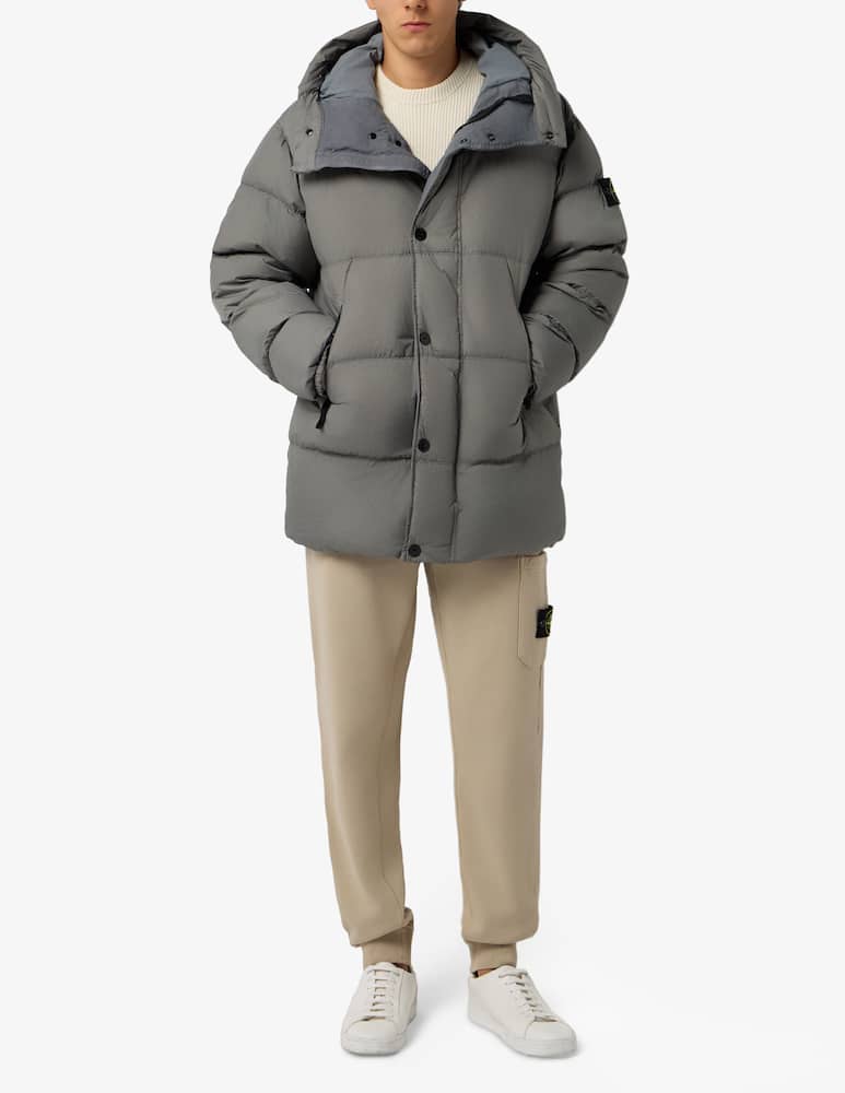 Stone Island Parka piumino nylon crinkle - immagine 2 Stone Island Parka piumino nylon crinkle - immagine 2