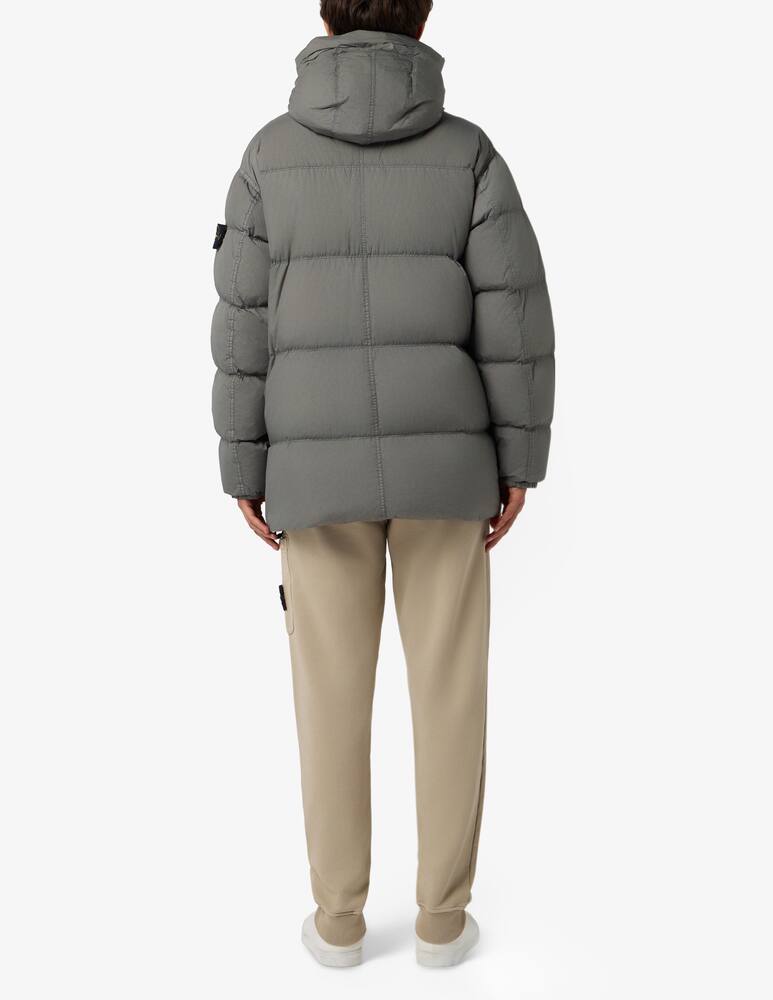 Stone Island Parka piumino nylon crinkle - immagine 3 Stone Island Parka piumino nylon crinkle - immagine 3