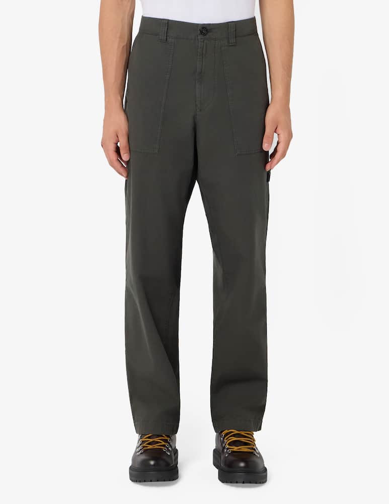 rinascente Stone Island Canvas fatigue trousers