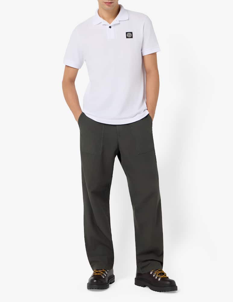 rinascente Stone Island Canvas fatigue trousers