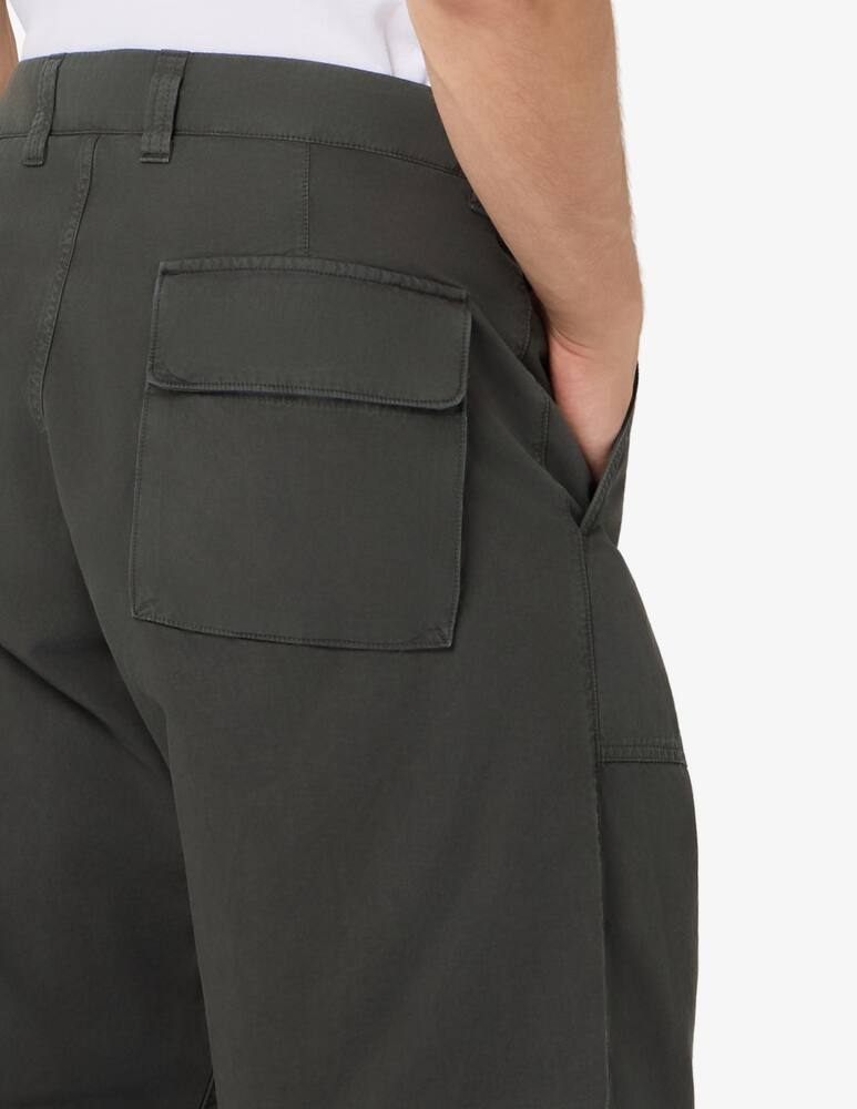rinascente Stone Island Canvas fatigue trousers