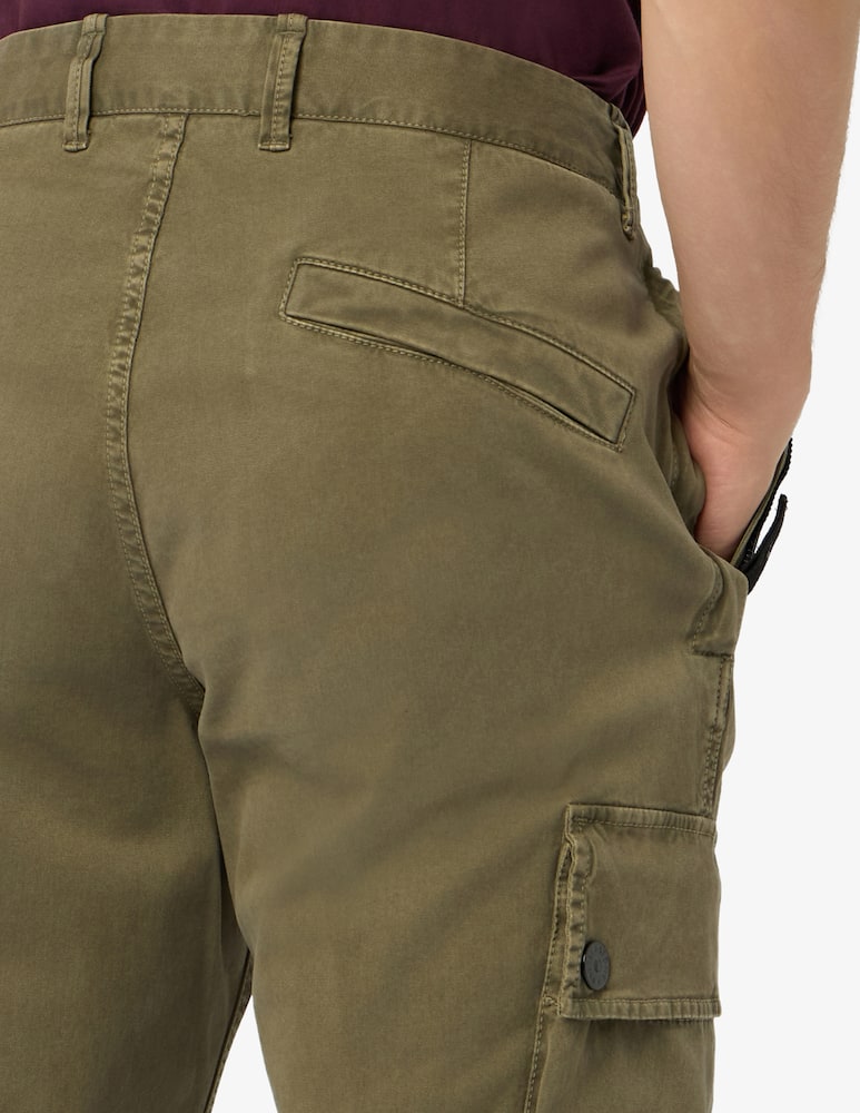 Stone Island Pantaloni cargo slim twill - immagine 4 Stone Island Pantaloni cargo slim twill - immagine 4