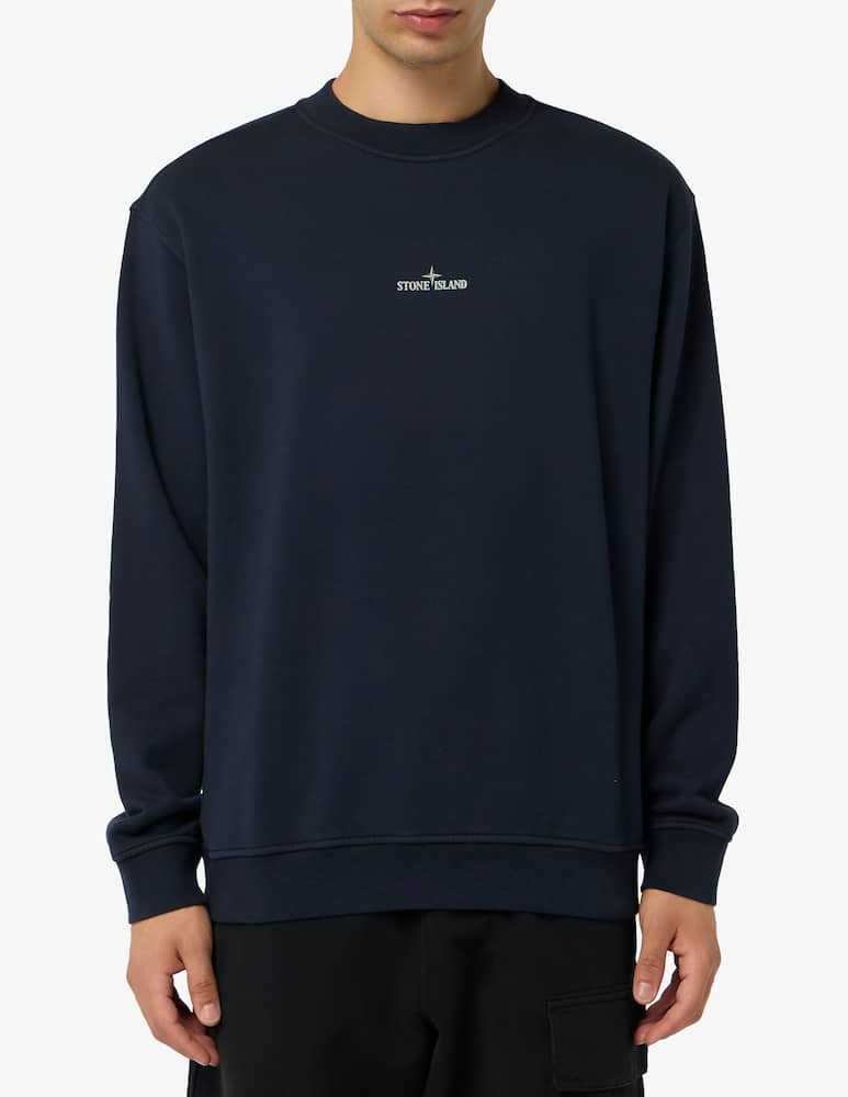 rinascente Stone Island Felpa industriale stampa retro