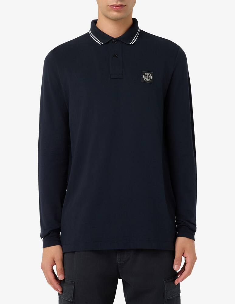 Stone Island Polo manica lunga slim - immagine 1 Stone Island Polo manica lunga slim - immagine 1