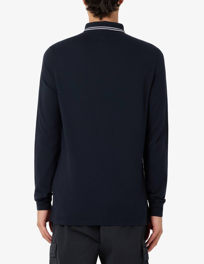 rinascente Stone Island Polo manica lunga slim