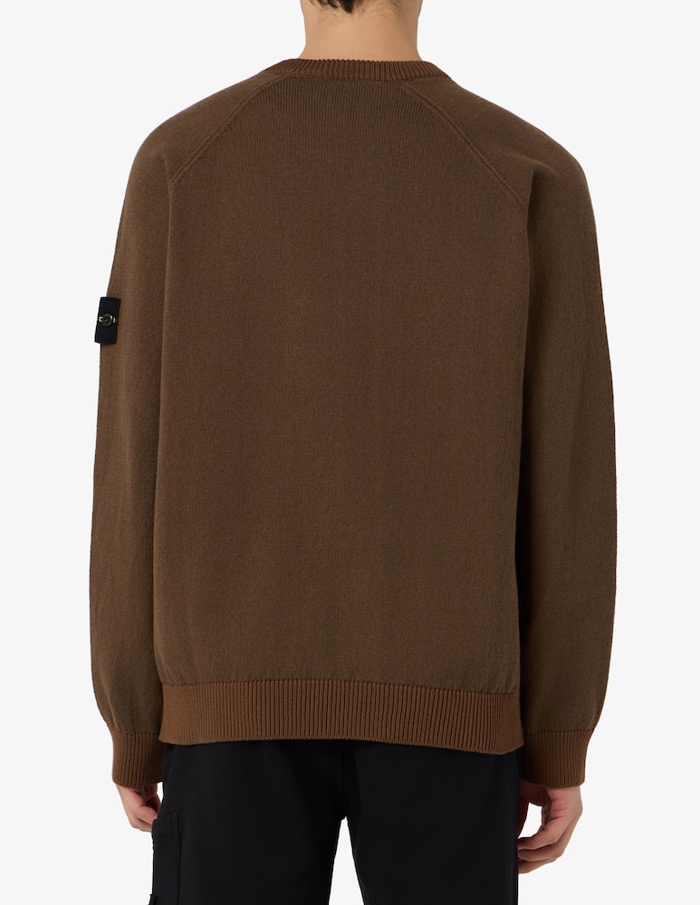 rinascente Stone Island Maglia girocollo Raglan raw