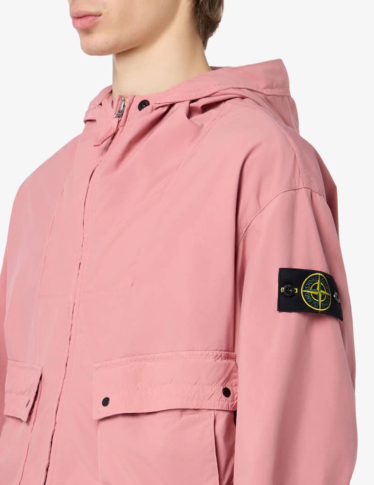 rinascente Stone Island Hooded short parka
