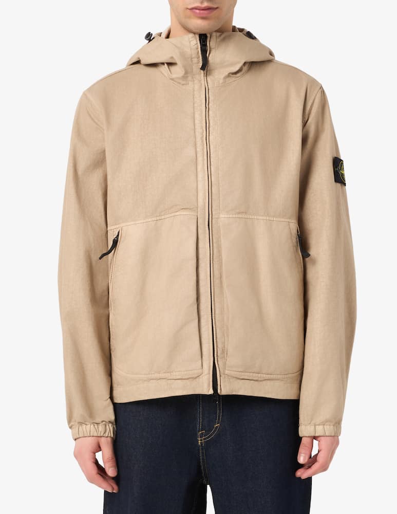 rinascente Stone Island Giacca Panama con cappuccio