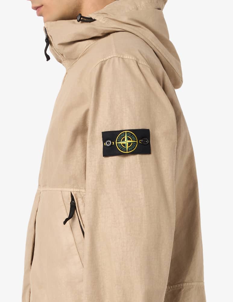rinascente Stone Island Giacca Panama con cappuccio
