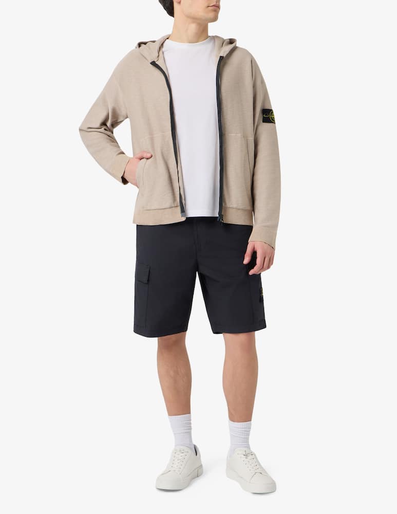 Stone Island Maglione con cappuccio e zip - immagine 2 Stone Island Maglione con cappuccio e zip - immagine 2