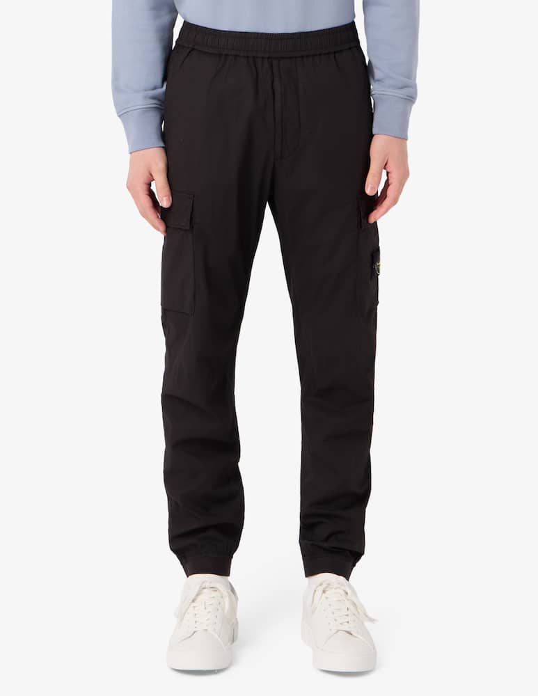 rinascente Stone Island Pantaloni cargo con coulisse in cotone