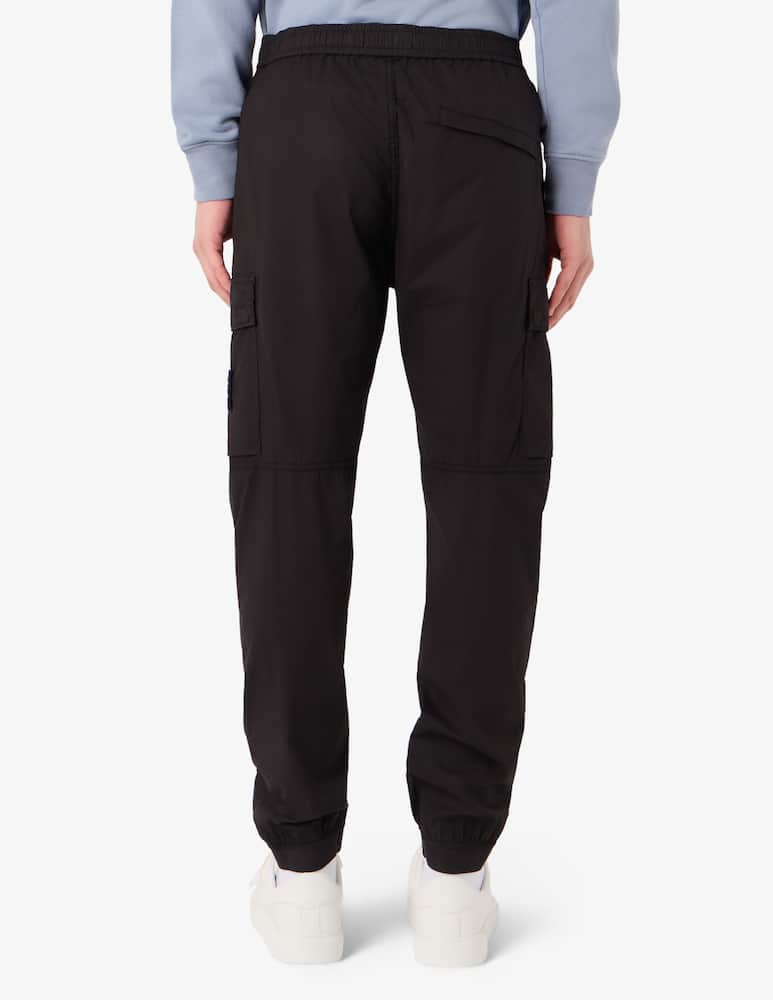 rinascente Stone Island Pantaloni cargo con coulisse in cotone