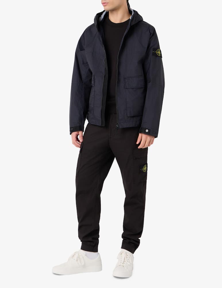 rinascente Stone Island Parka corto membrana garment dyed